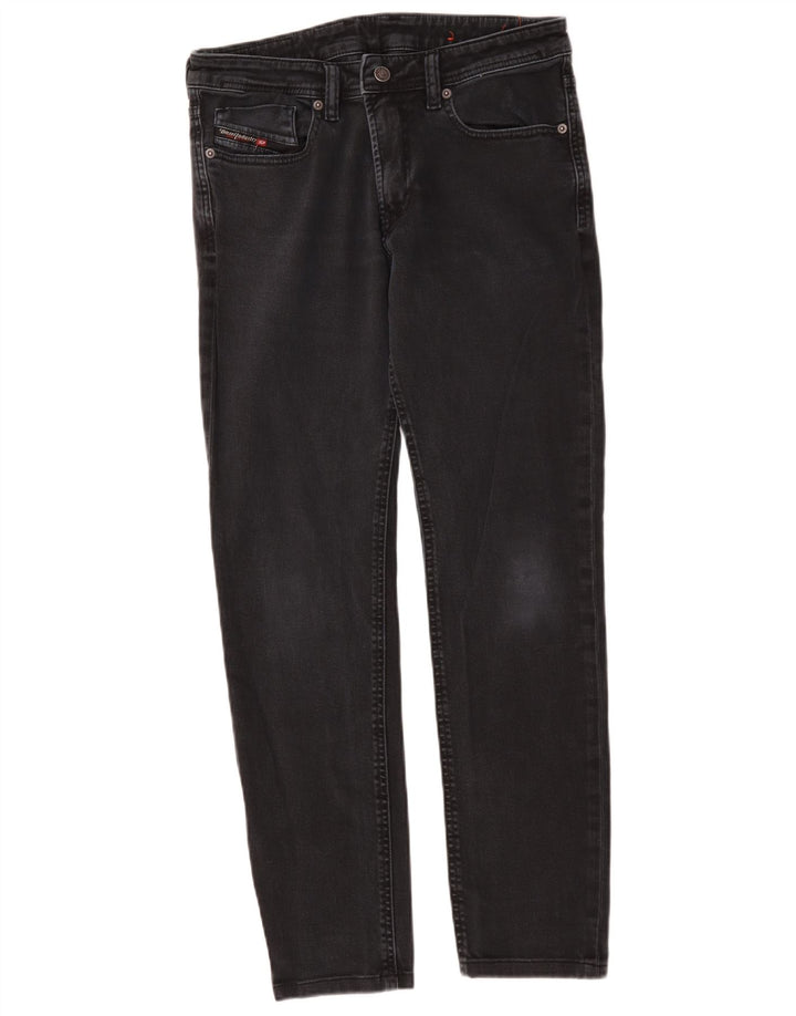 Jeans Slim Feminino Diesel W30 L29 Algodão Preto