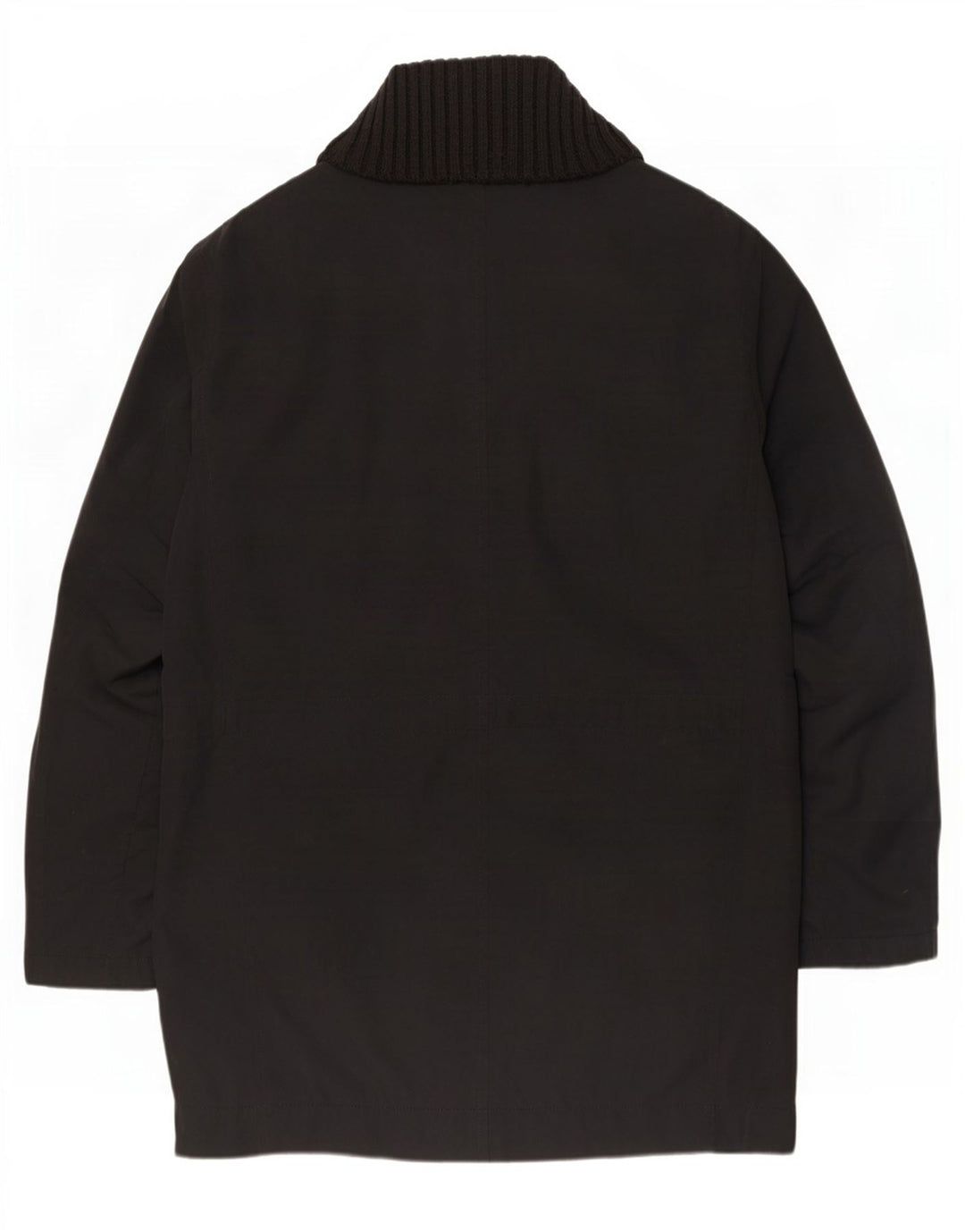 Sobretudo masculino Hugo Boss UK 42 XL poliéster preto