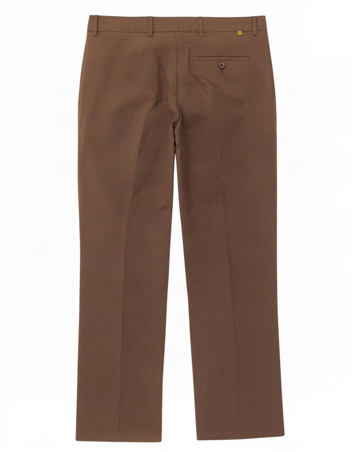 Farah Calça Chino Masculina Reta W36 L31 Poliéster Marrom