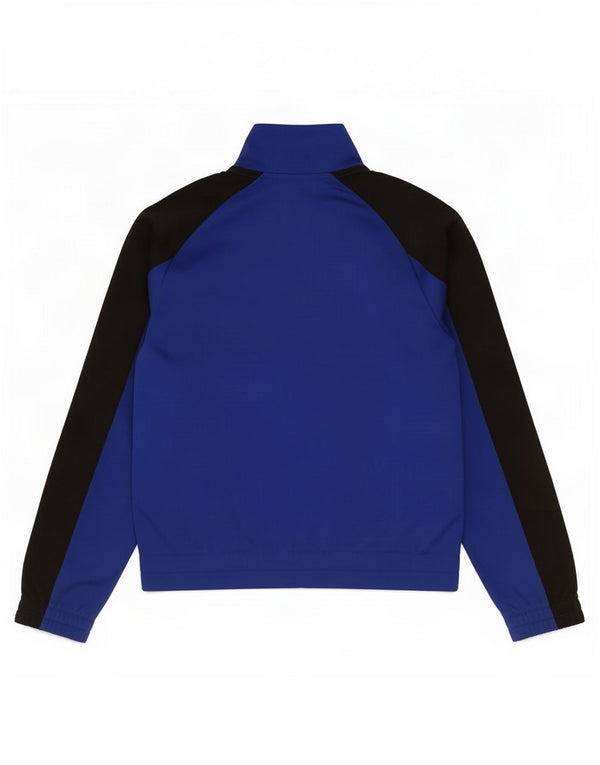 Jaqueta Puma Boys Graphic Tracksuit Top 7-8 Anos Azul Colorblock Poliéster