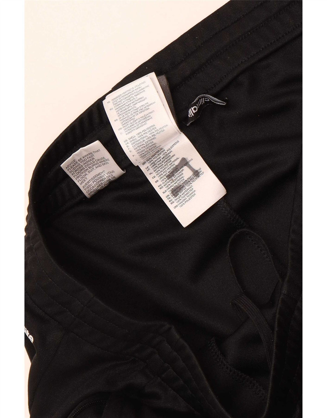 Calça Adidas Mens Climalite Treino Médio Preto Poliéster