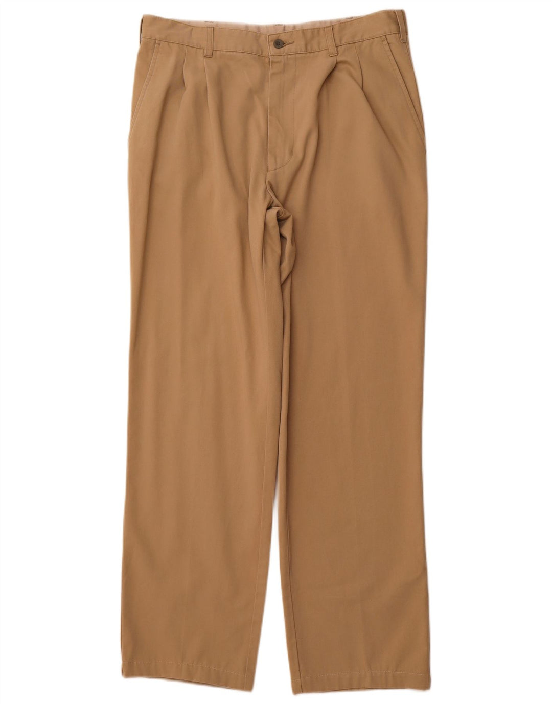 MASH Mens Pegged Chino Trousers IT 48 Medium W32 L30 Brown Cotton