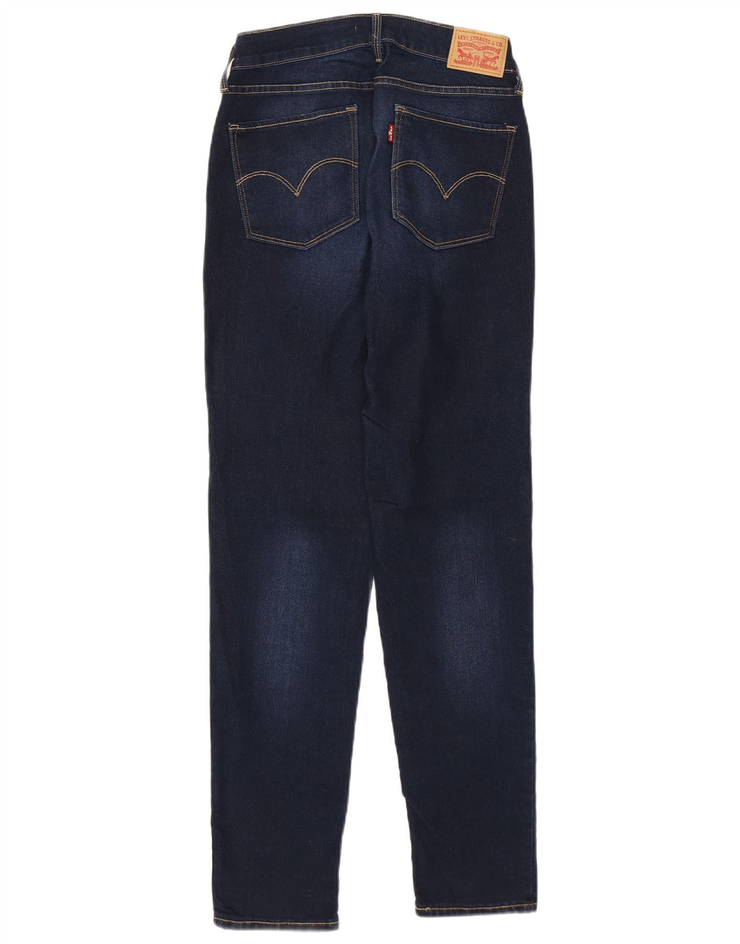 Jeans skinny feminino Levi's Curvy Fit W29 L29 azul algodão clássico