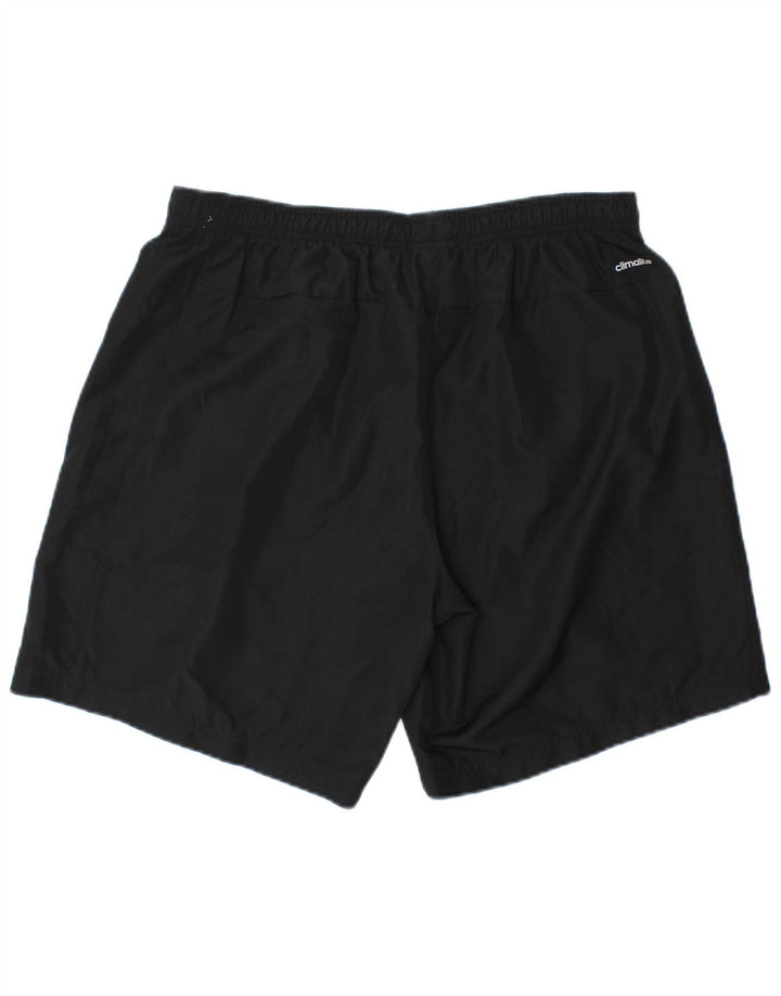 ADIDAS Mens Climalite Sport Shorts Grande Poliéster Preto