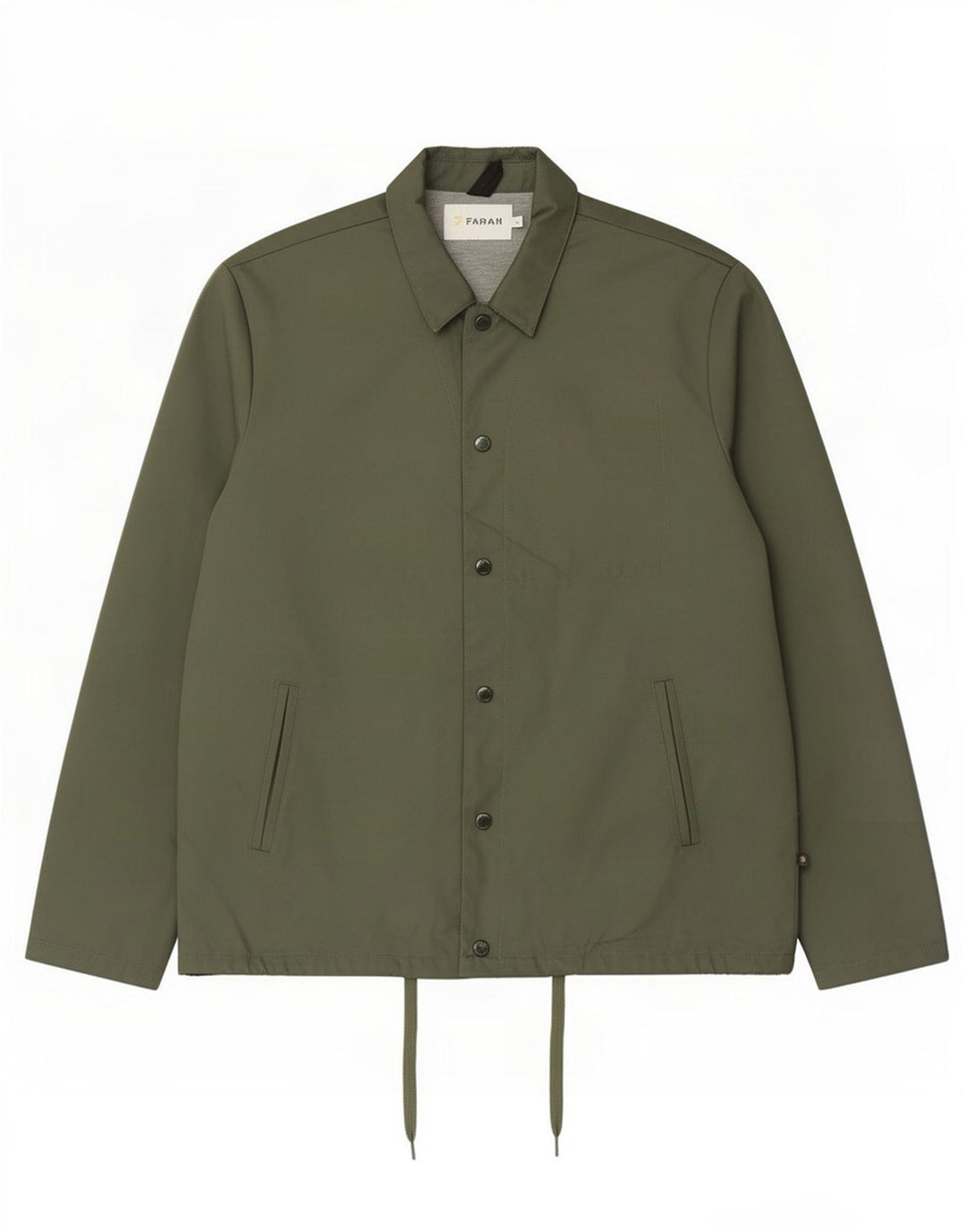 Jaqueta bomber masculina Farah UK 42 XL cáqui poliéster