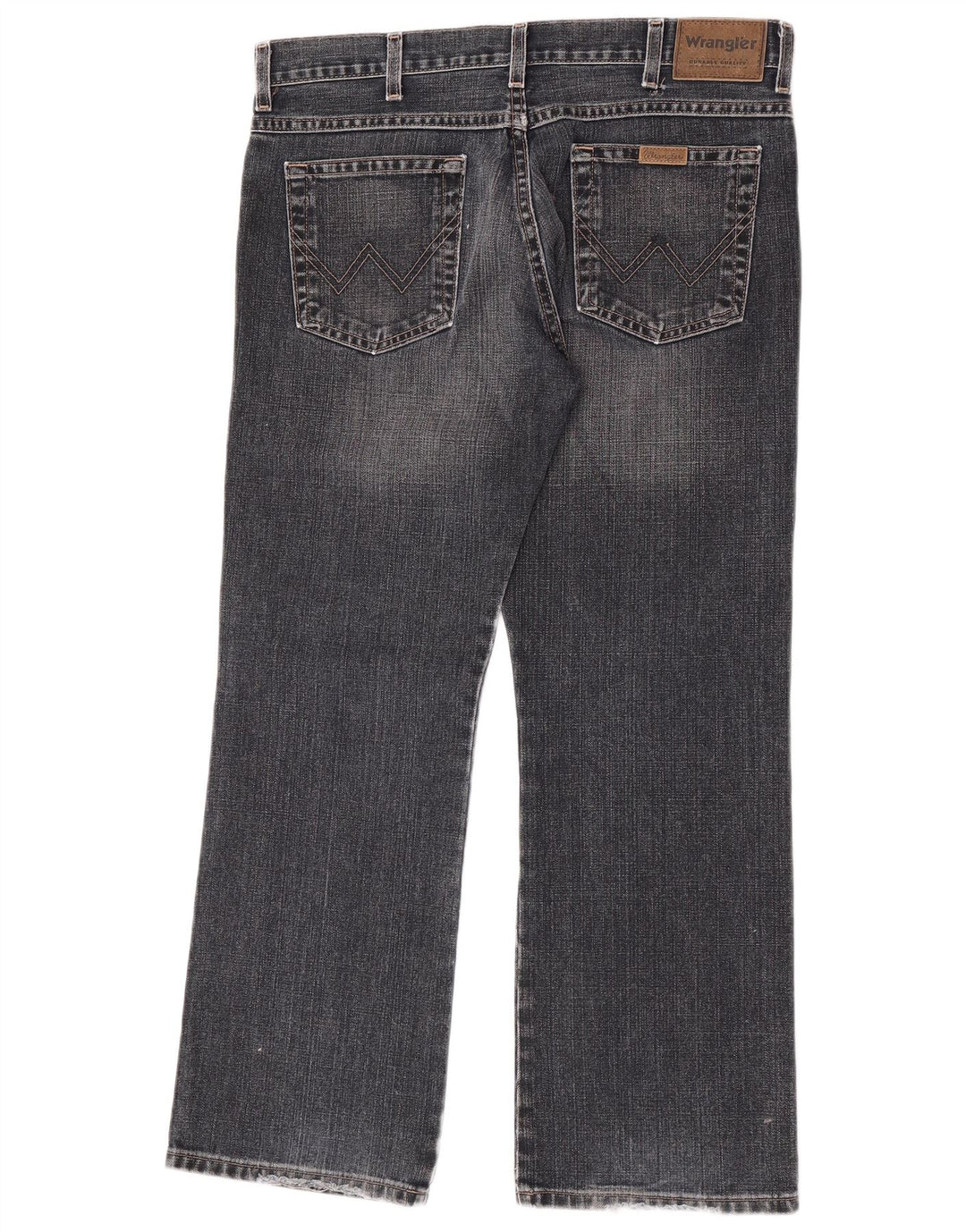 Wrangler Mens Bootcut Jeans W34 L30 Azul Marinho Algodão