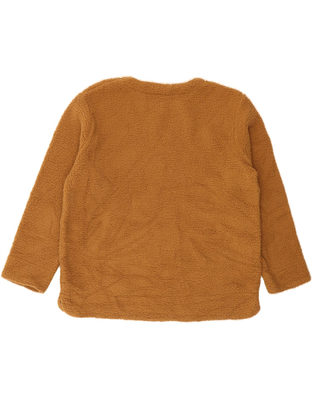 LEE Womens Fleece Jumper UK 14 Medium Brown Polyester Vintage Lee and Second-Hand Lee from Messina Hembry 