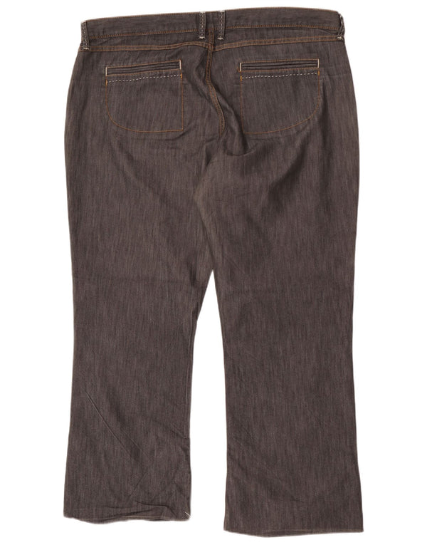 Jeans Marks & Spencer Feminino Autograph Cropped Reino Unido 20 2XL W40 L27 Cinza