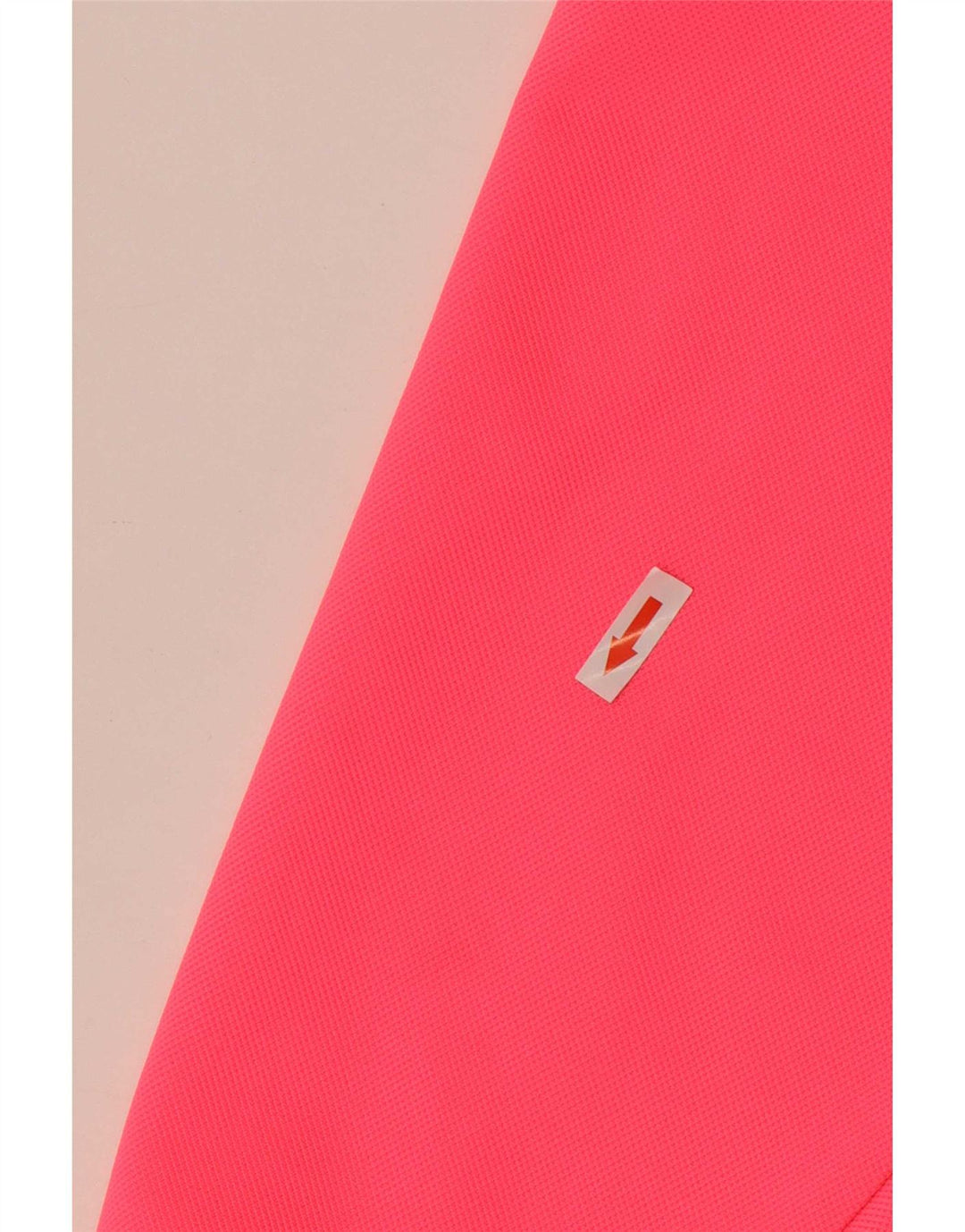 Zara Suéter feminino com capuz e zíper oversized UK 14 poliéster rosa médio
