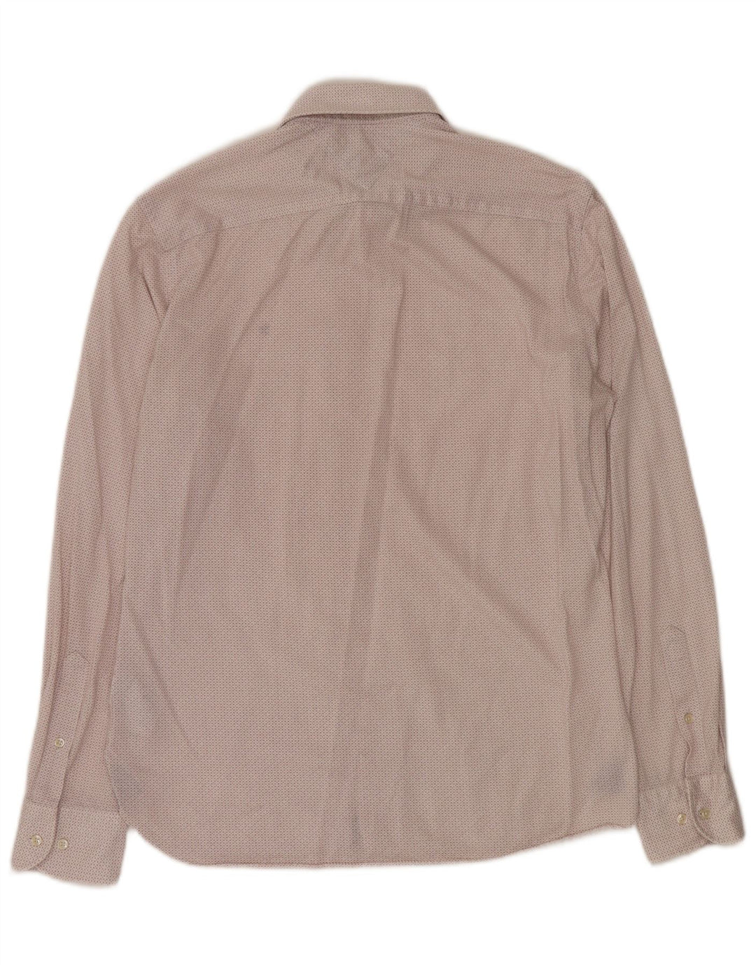 Camisa masculina Tommy Hilfiger Regular Fit médio off white algodão geométrico