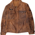 Jaqueta de couro masculina Conbipel IT 54 XL marrom