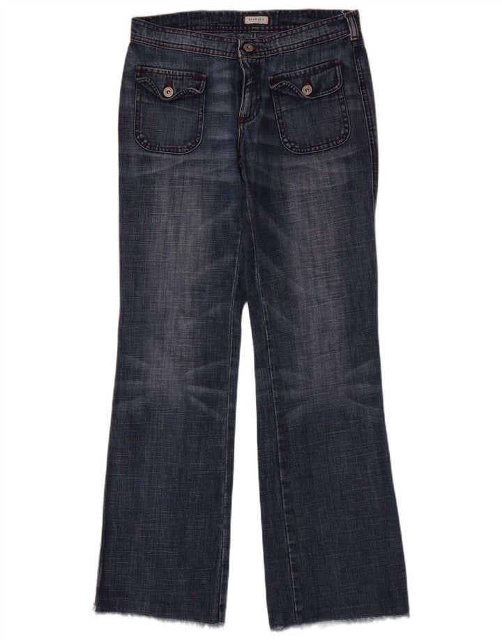 Calça jeans feminina Max & Co. IT 42 Médio W30 L32 Azul Algodão