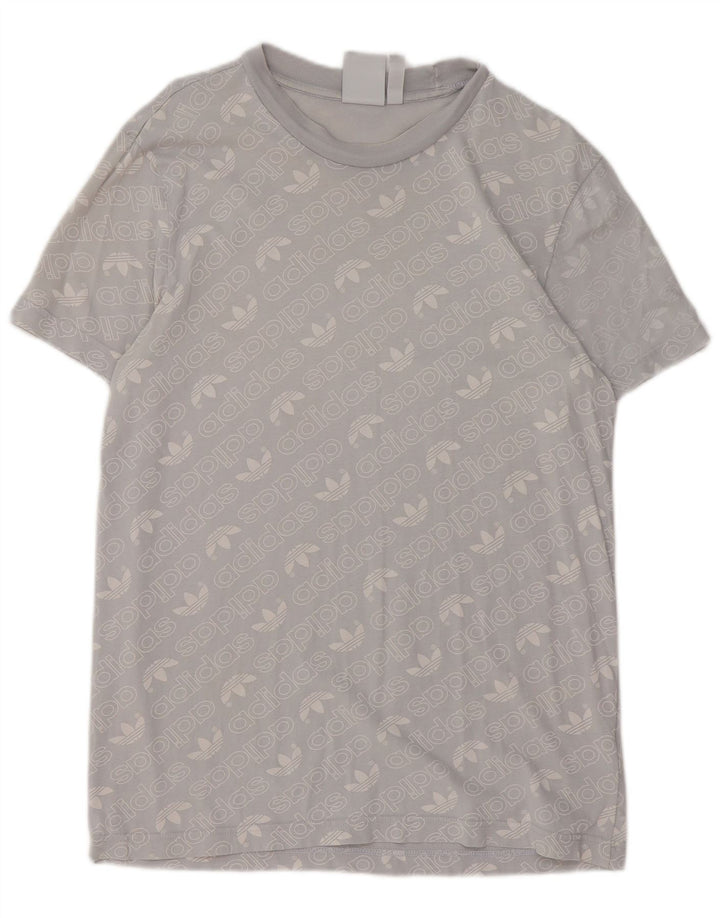 Camiseta Adidas Masculina Graphic Top Grande Algodão Azul