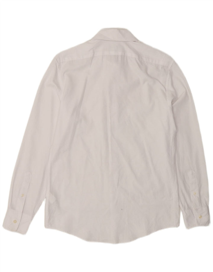 Camisa masculina regular fit ZARA pequena algodão branco
