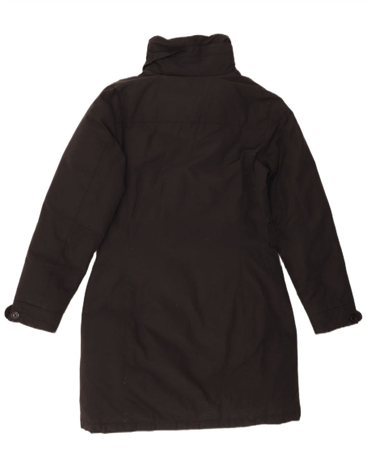 Casaco acolchoado feminino Woolrich Reino Unido 14 grande algodão preto