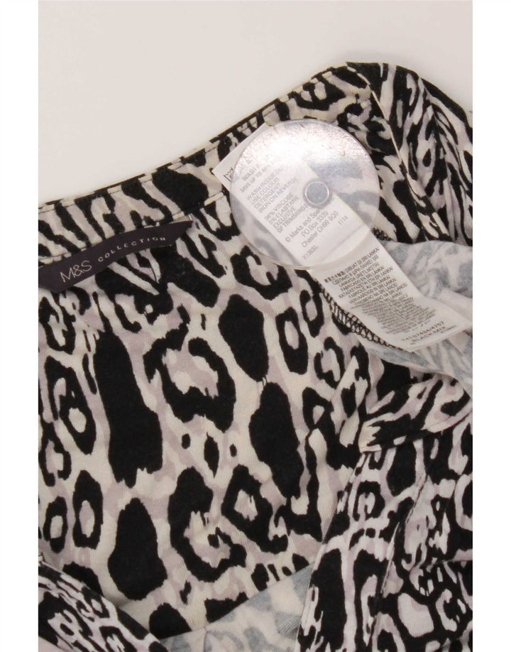Blusa feminina Marks & Spencer UK 20 2XL estampa animal multicolorida