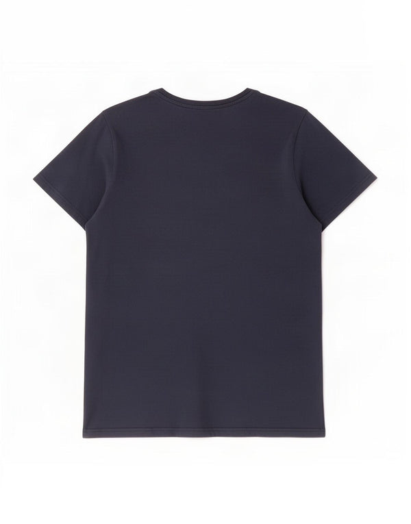 Camiseta gráfica masculina Jack & Jones grande algodão azul marinho
