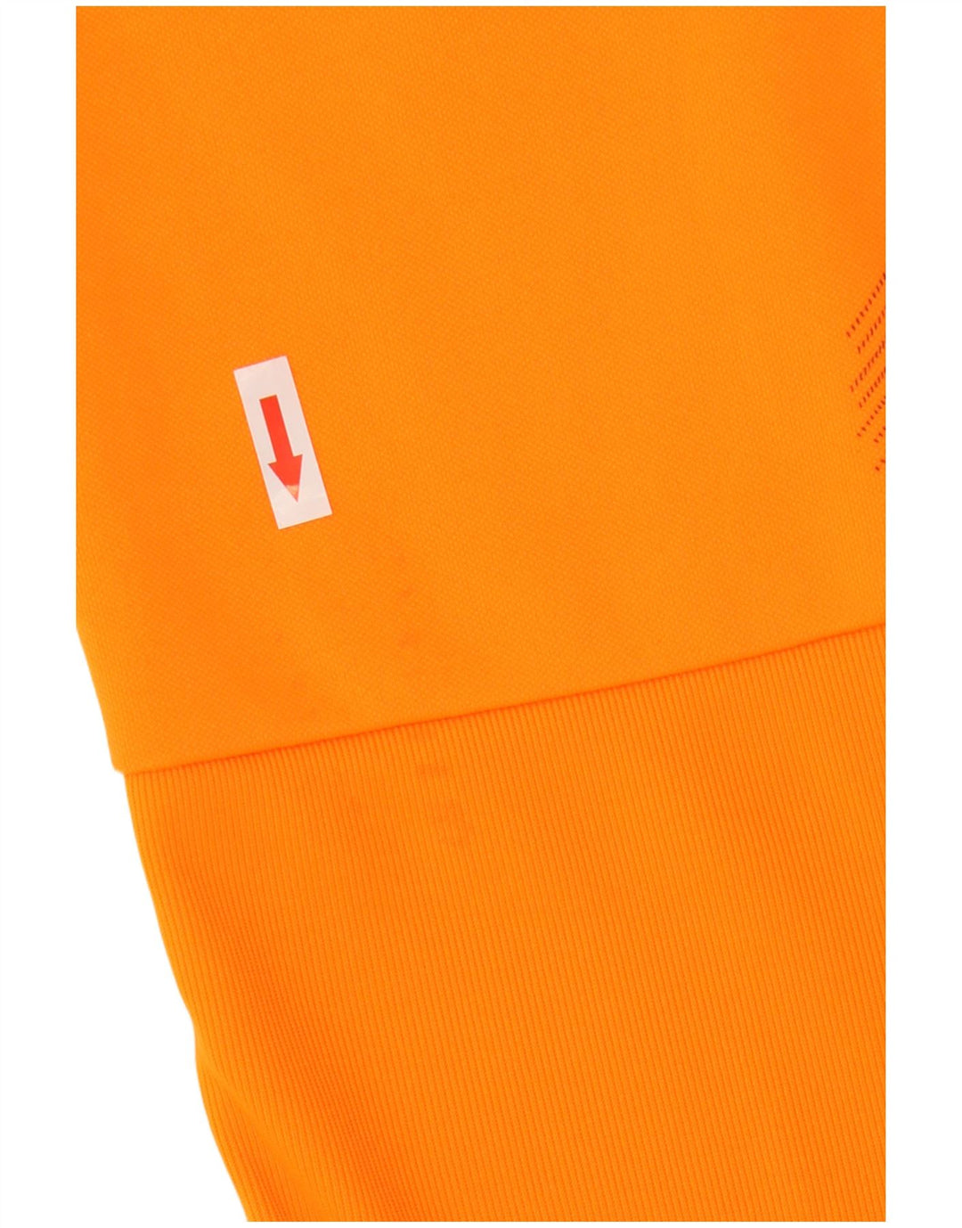 ADIDAS Mens Climalite Calças de treino XL Laranja Colourblock Poliéster