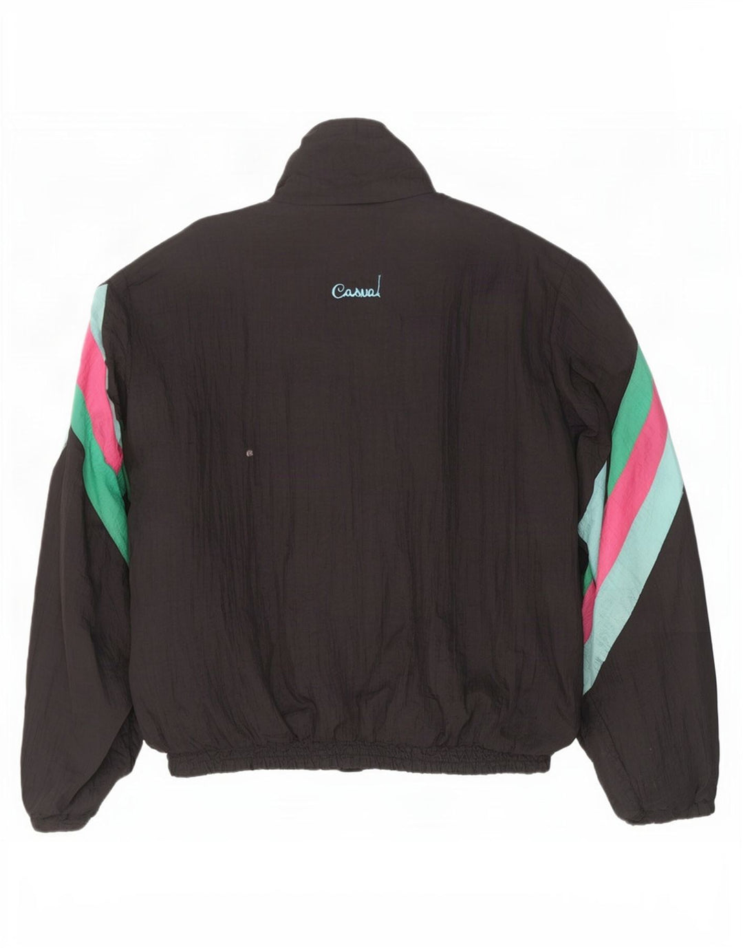 Jaqueta masculina de agasalho Creation XL preto Colourblock poliamida