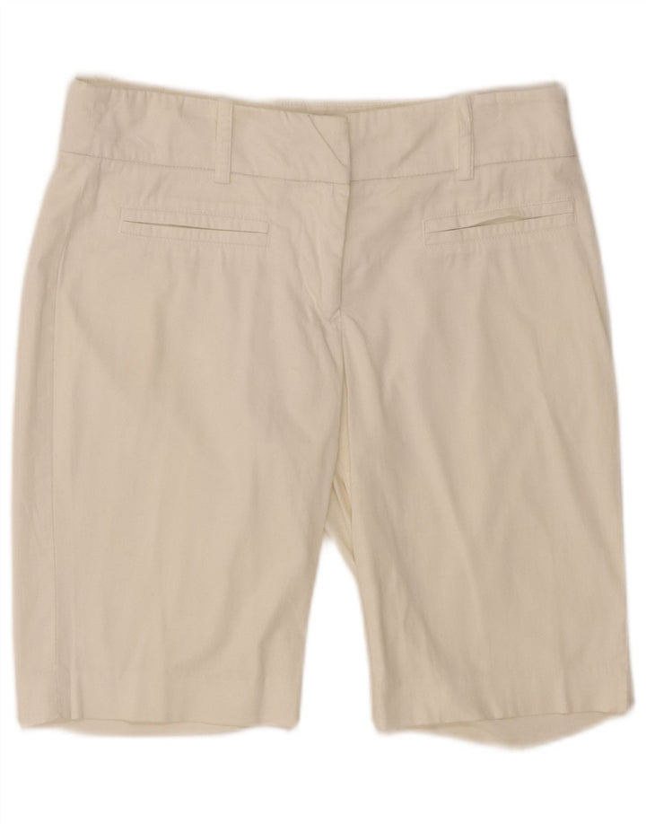Shorts casuais femininos Zara EU 36 XS W26 branco