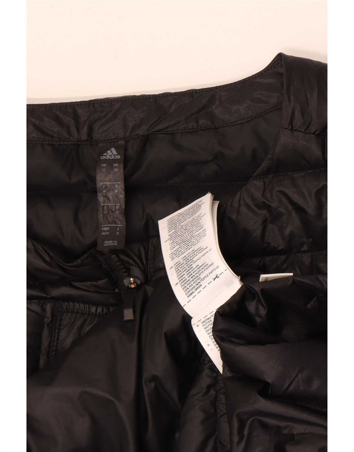 Adidas Mens Jaqueta Acolchoada UK 38 Médio Preto Nylon