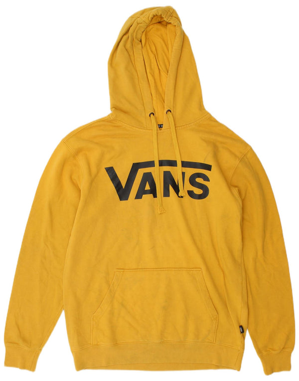 Vans Mens Graphic Hoodie Jumper Médio Algodão Amarelo