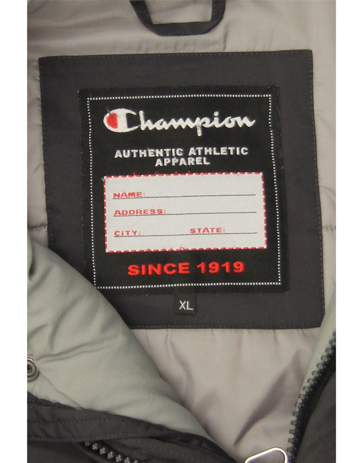 Jaqueta acolchoada masculina Champion UK 42 XL preta