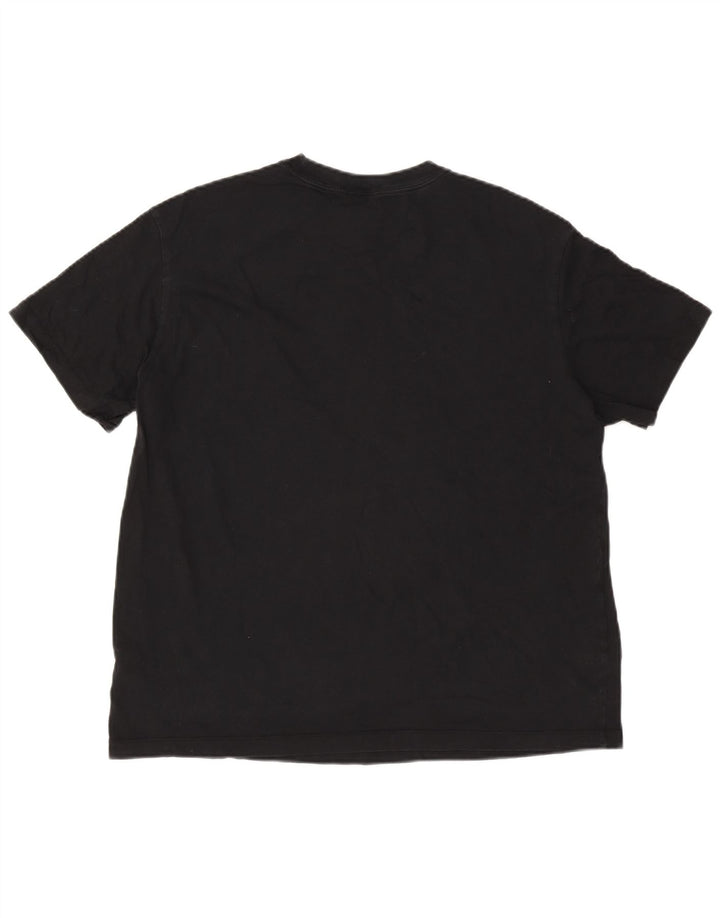 Camiseta masculina Nike grande algodão preto