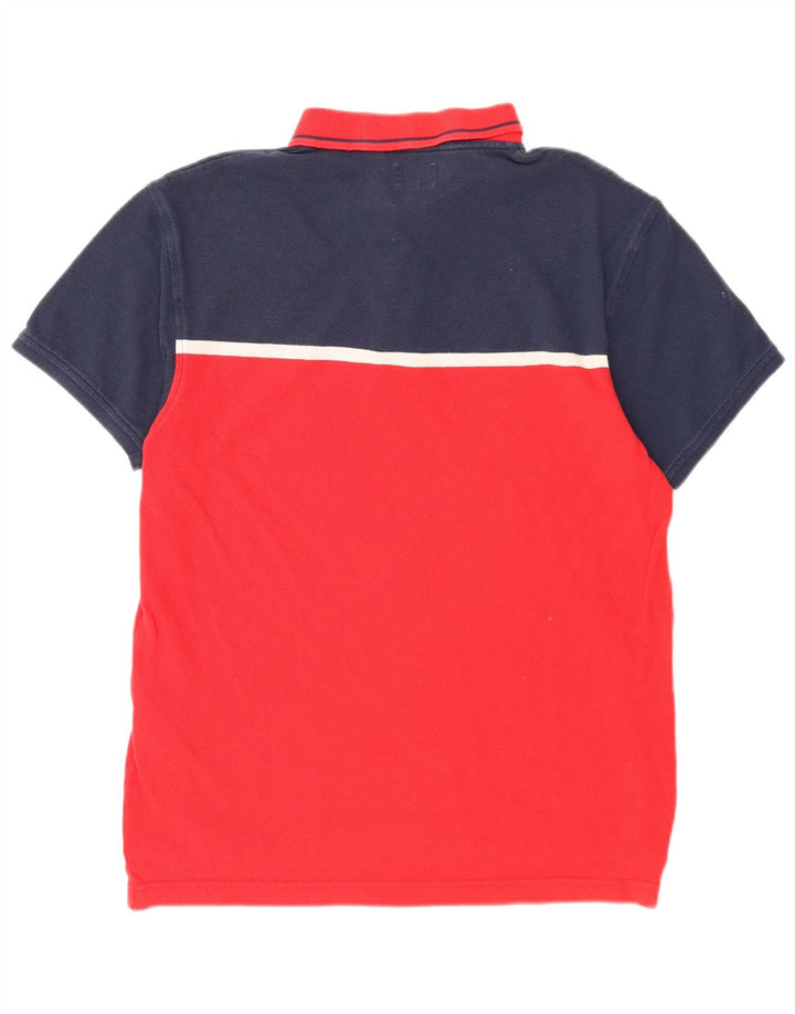 Camisa polo masculina Levi's médio vermelho colorblock algodão