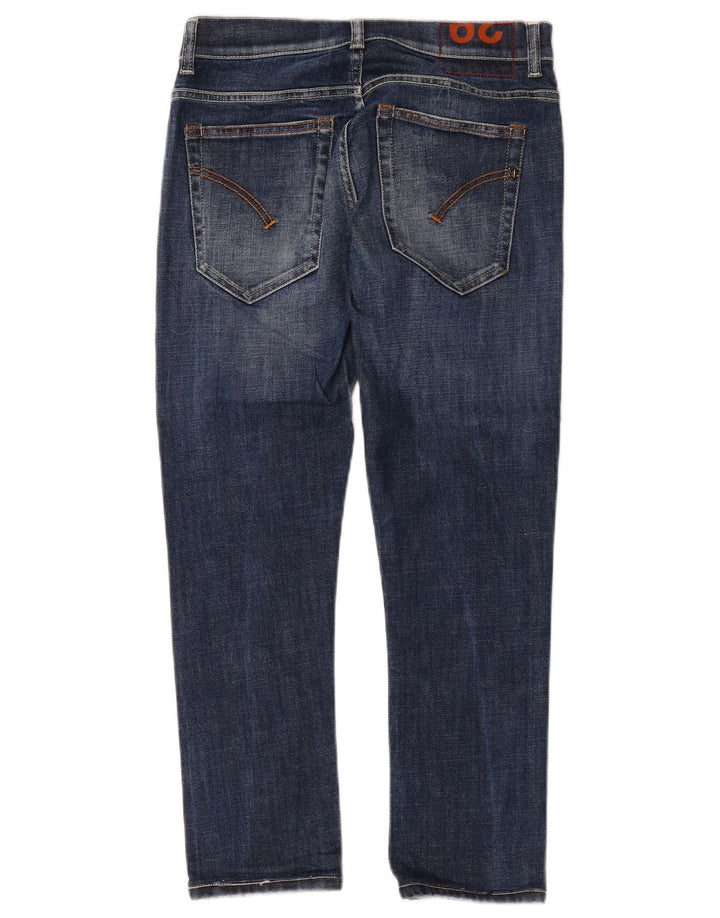 Dondup feminino Ritchie skinny jeans W29 L25 algodão azul
