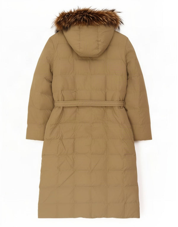 Casaco acolchoado com capuz feminino Bond Street IT 48 XL bege