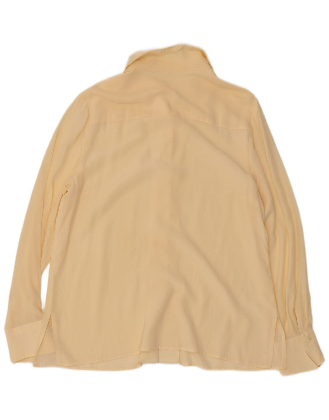 Blusa feminina vintage UK 16 grande off white