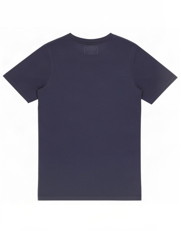 Camiseta Nike Meninos Top 12-13 Anos Grande Algodão Azul Marinho