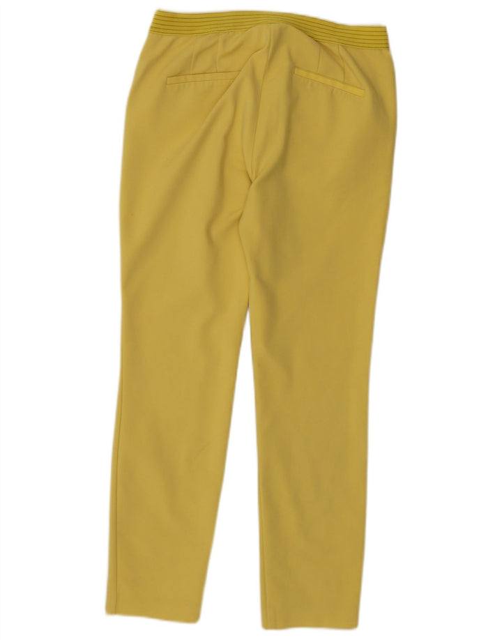 Zara Calça Chino Feminina Slim Médio W28 L26 Amarelo