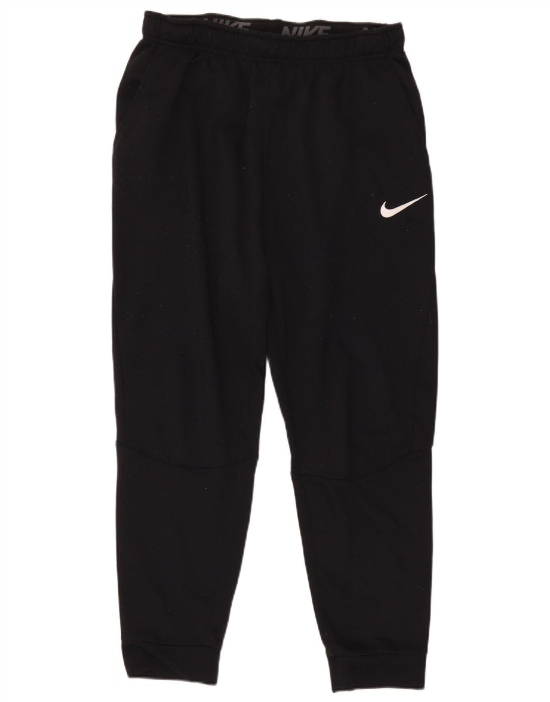 Nike Mens Dri Fit Calças de treino Joggers Grande Poliéster Preto