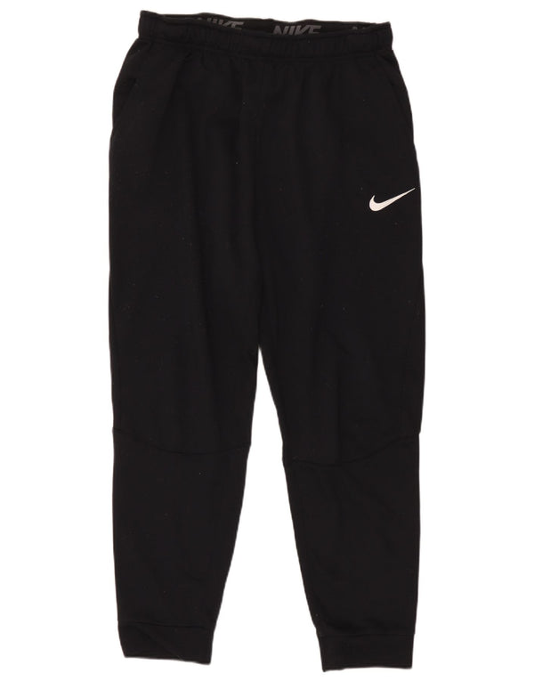 Nike Mens Dri Fit Calças de treino Joggers Grande Poliéster Preto
