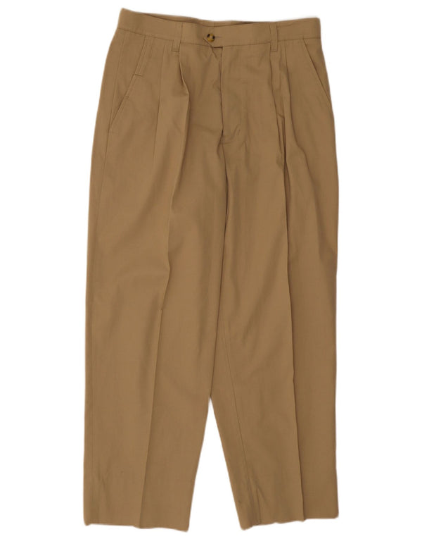 Calça Chino Masculina Fila Crop Pegged IT 48 Médio W30 L26 Algodão Bege