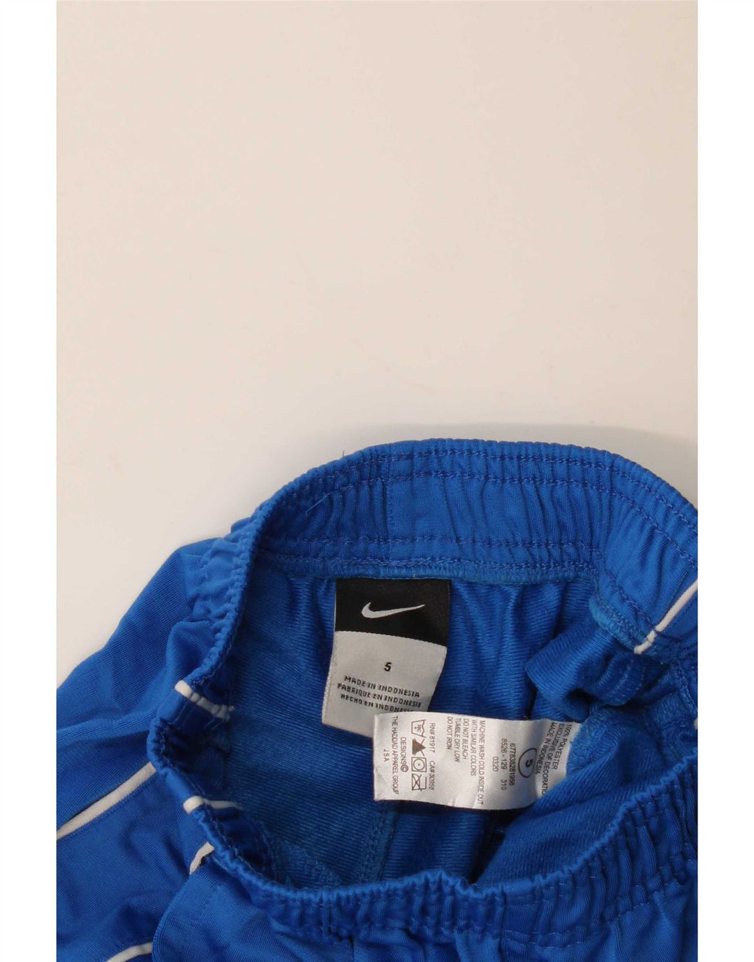 Calças de treino Nike Boys 4-5 anos azul poliéster