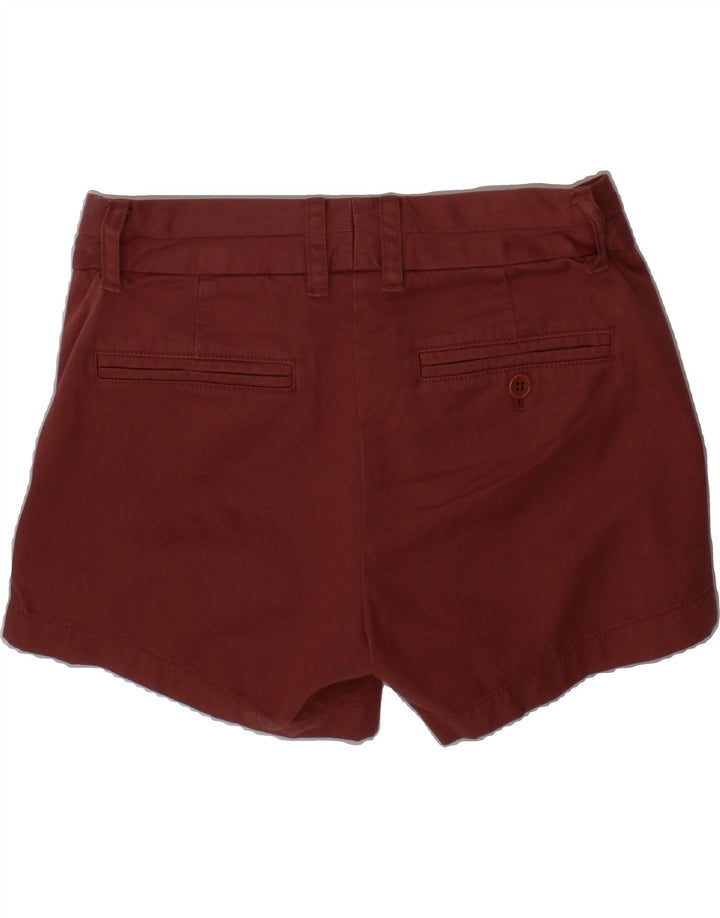 J. CREW Womens Chino Shorts US 00 2XS W30 Brown Cotton Vintage J. Crew and Second-Hand J. Crew from Messina Hembry 