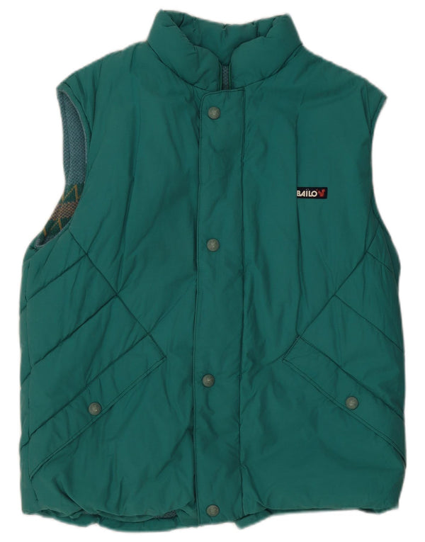 Colete acolchoado masculino Bailo UK 40 grande verde