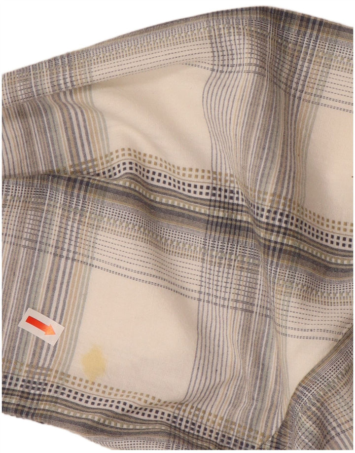 Camisa masculina WRANGLER médio xadrez branco