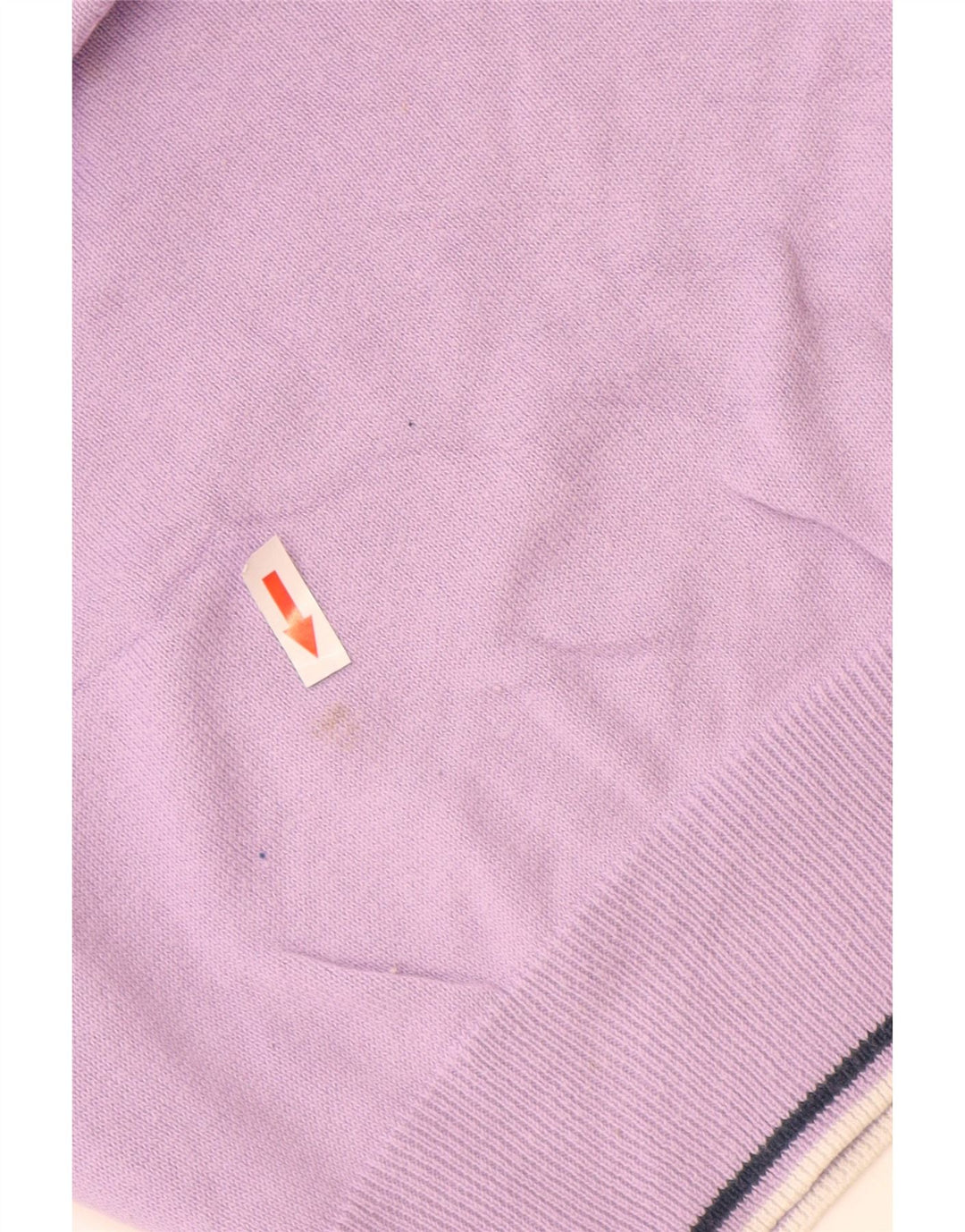 Suéter masculino Lotto com decote em V XL algodão roxo