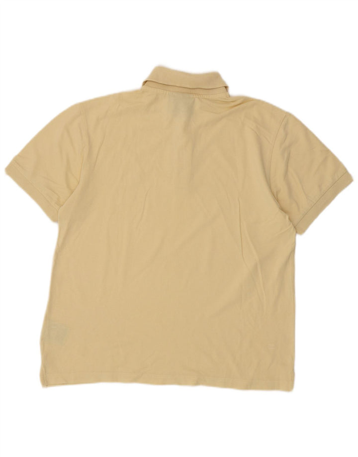 Camisa polo masculina DIADORA algodão amarelo médio