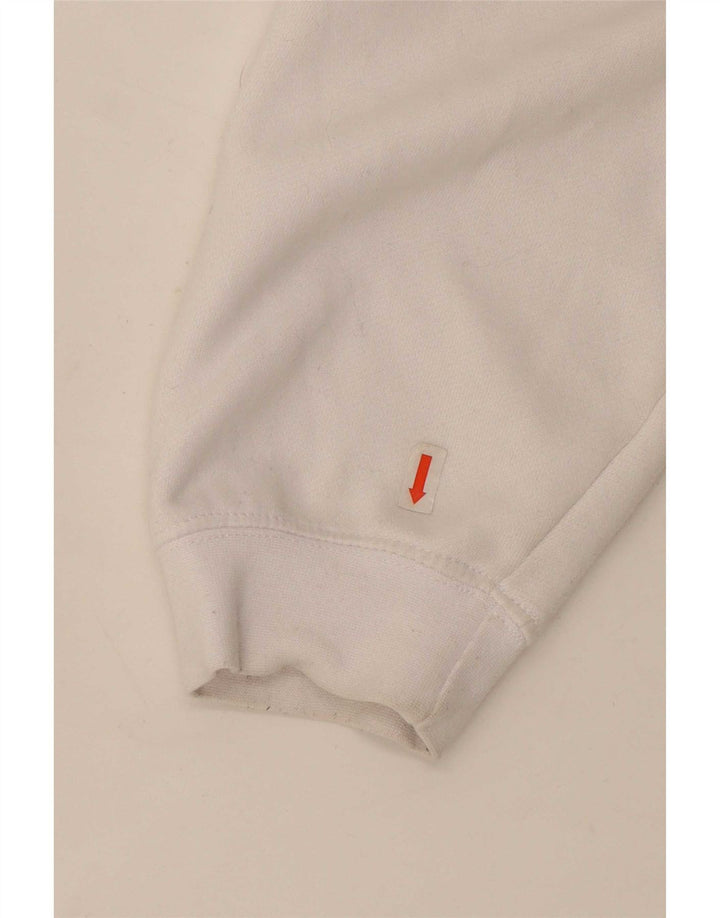 Fila moletom gráfico masculino jumper grande algodão branco