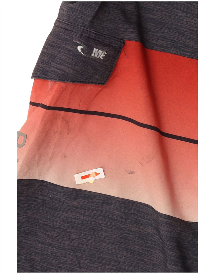 Shorts de banho masculino Rip Curl Mirage grande bloco colorido azul marinho