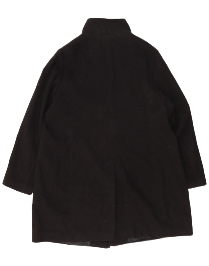 Sobretudo feminino Marks & Spencer UK 20 2XL poliéster preto