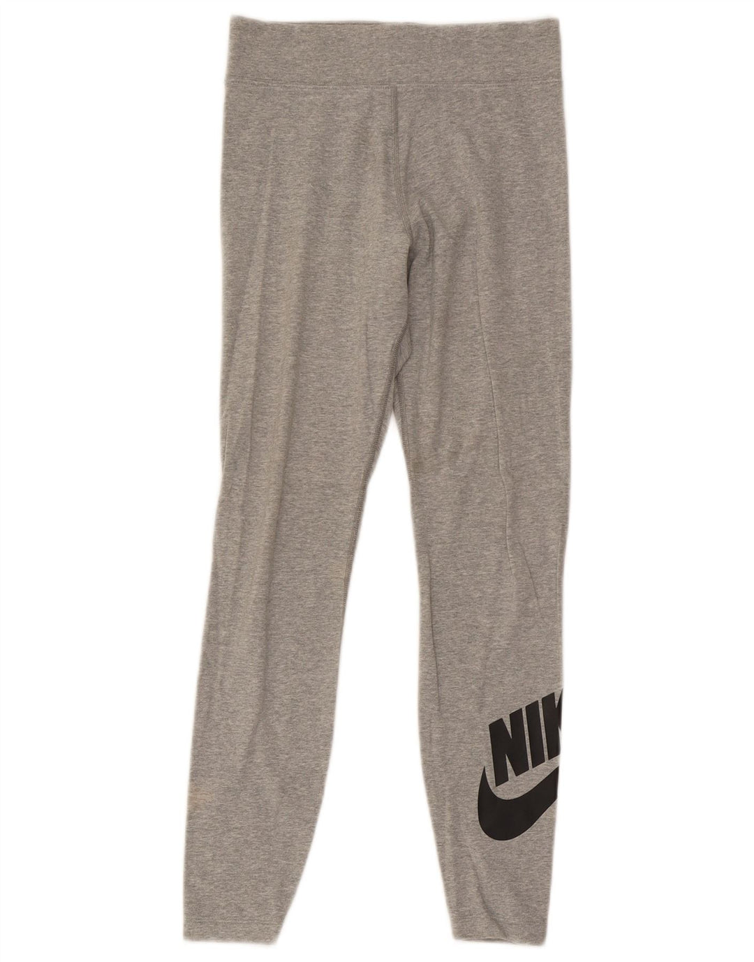 Leggings Nike Femininas Graphic UK 8 Pequenas Cinza Algodão