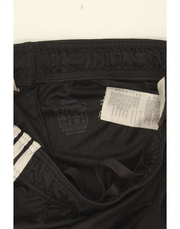 Shorts esportivos Adidas meninos 11-12 anos preto poliéster