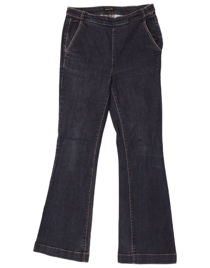Calça jeans feminina Massimo Dutti EU 36 XS W26 L30 azul marinho