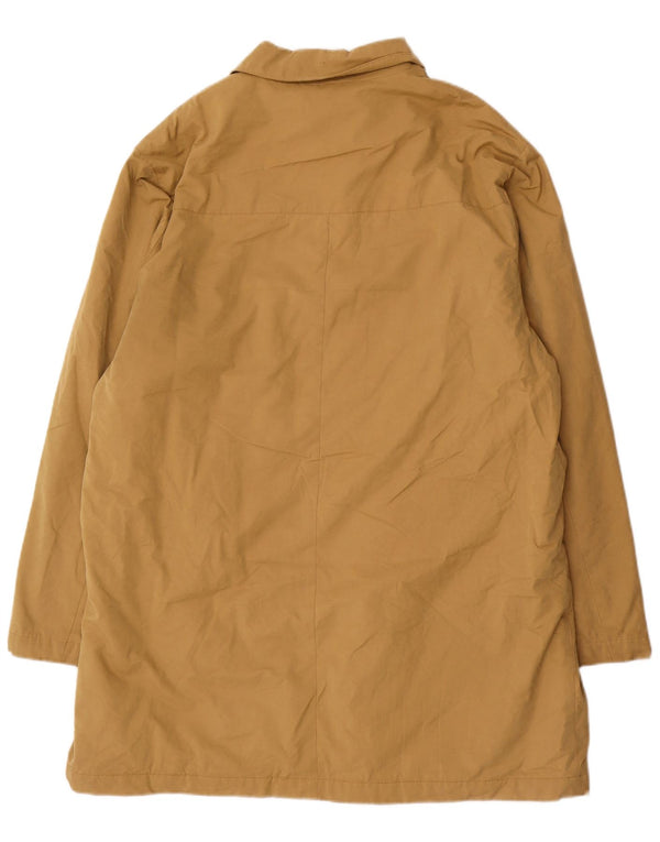 Sobretudo masculino Marks & Spencer UK 42 XL algodão marrom